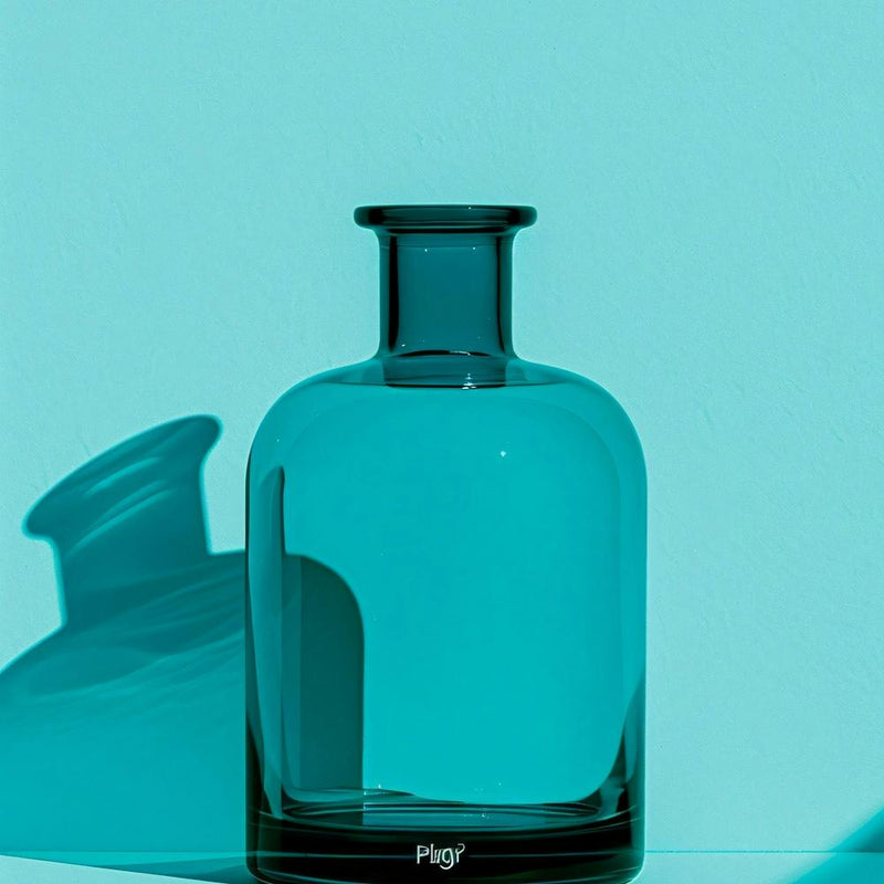 Blue Glass Bottle