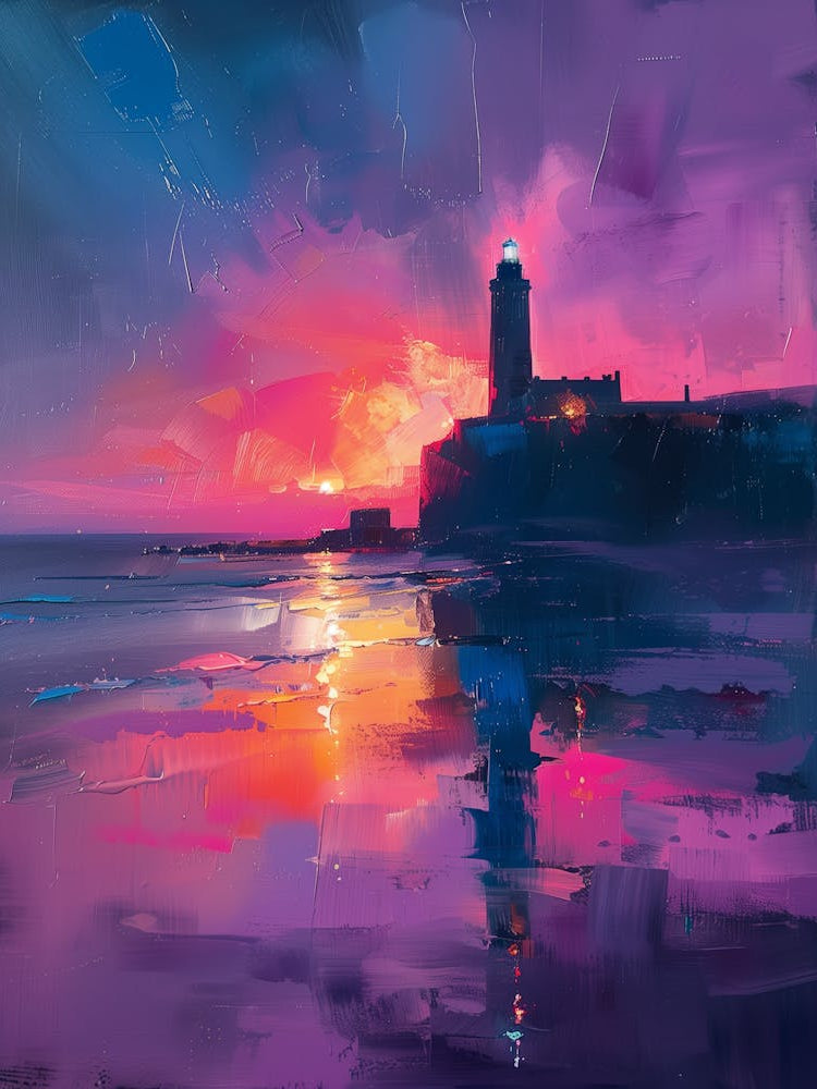 Sunset At The Lighthouse