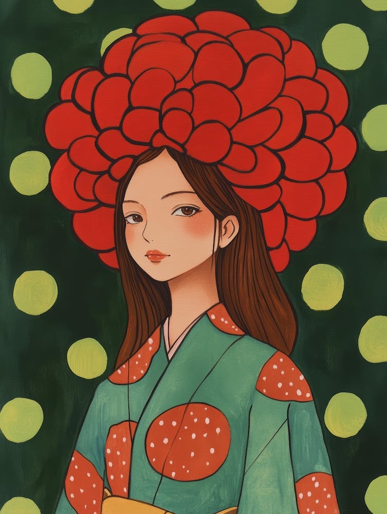 Kimono-Mädchen 1