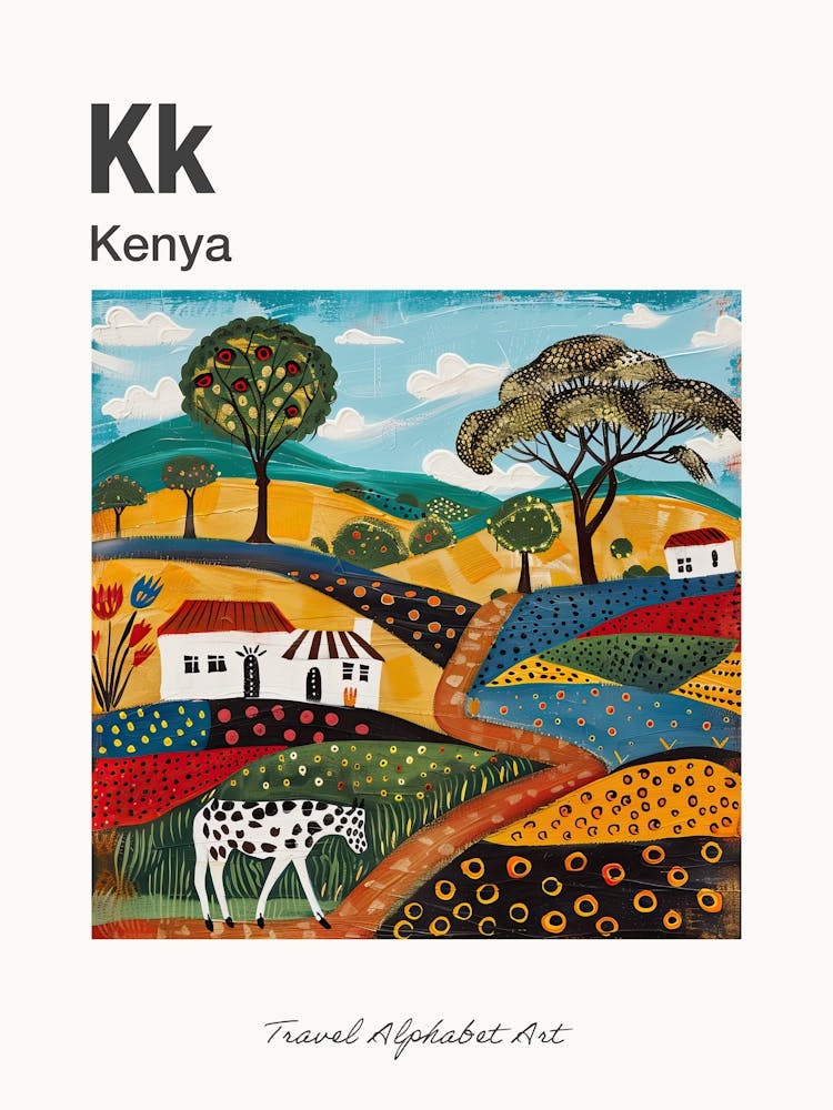 Kids Travel Alphabet  Kenya 4