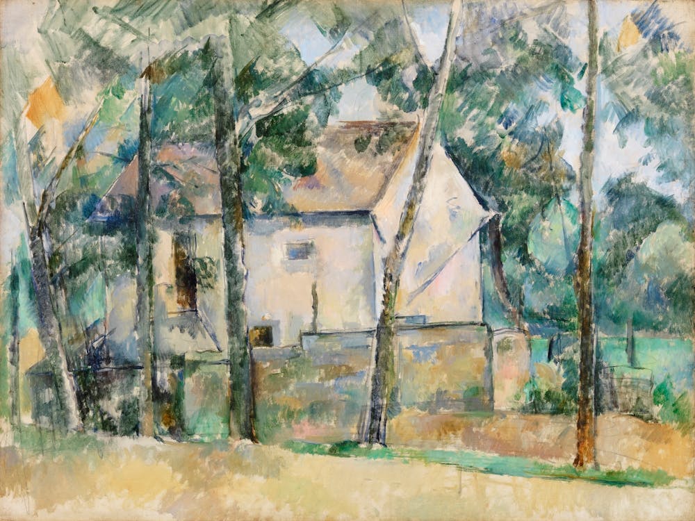 House And Trees, Paul Cézanne