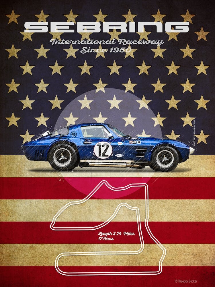 Sebring Corvette Grand Sport Vintage