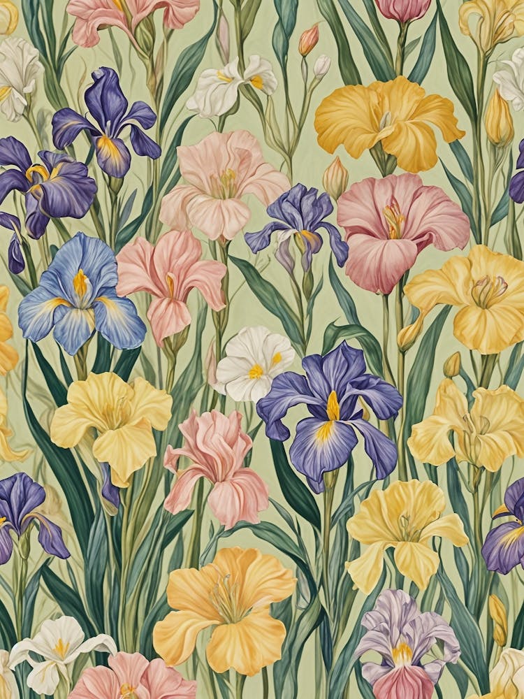 Iris Wallpaper