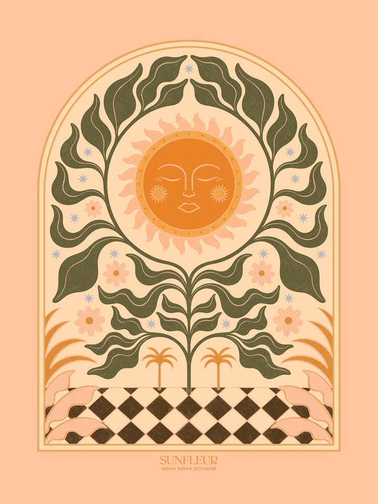 Sunfleur Floral Sunflower