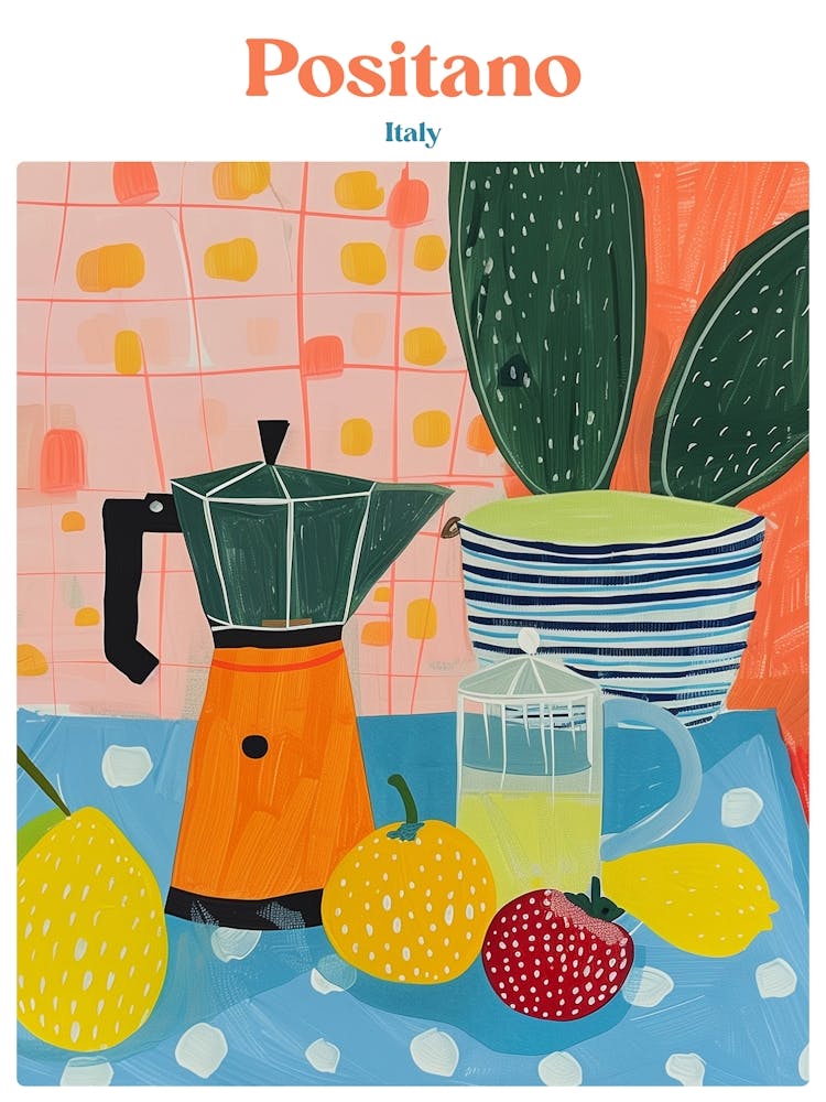 Boho Poster Club 2 Positano