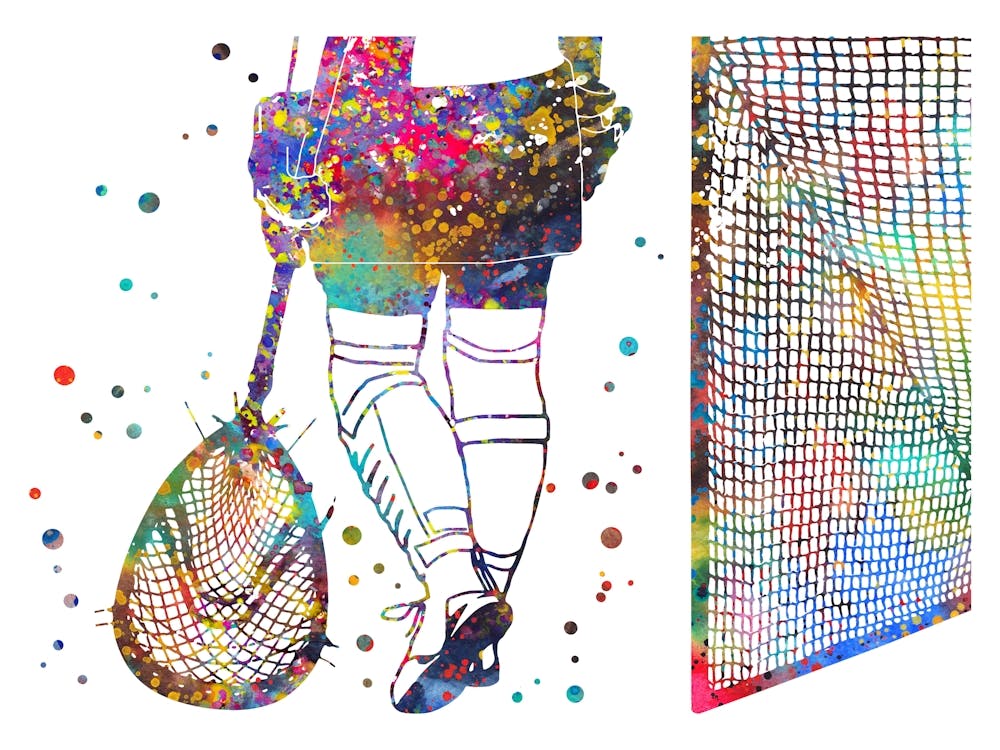 Lacrosse Torhüterin 1