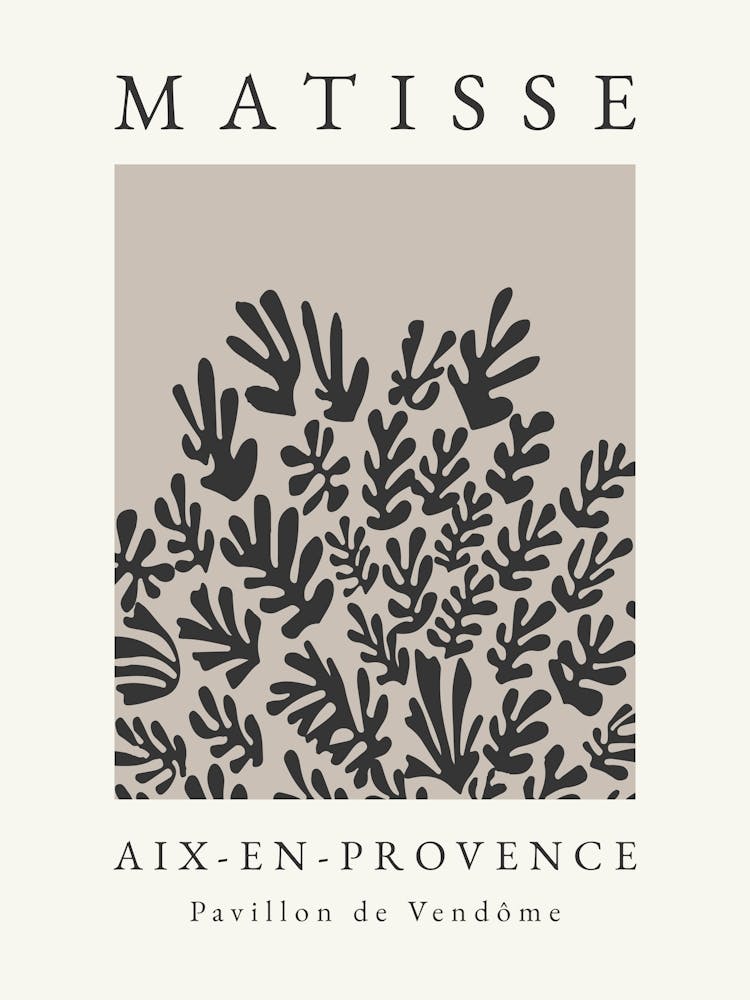 Matisse Print Black 2