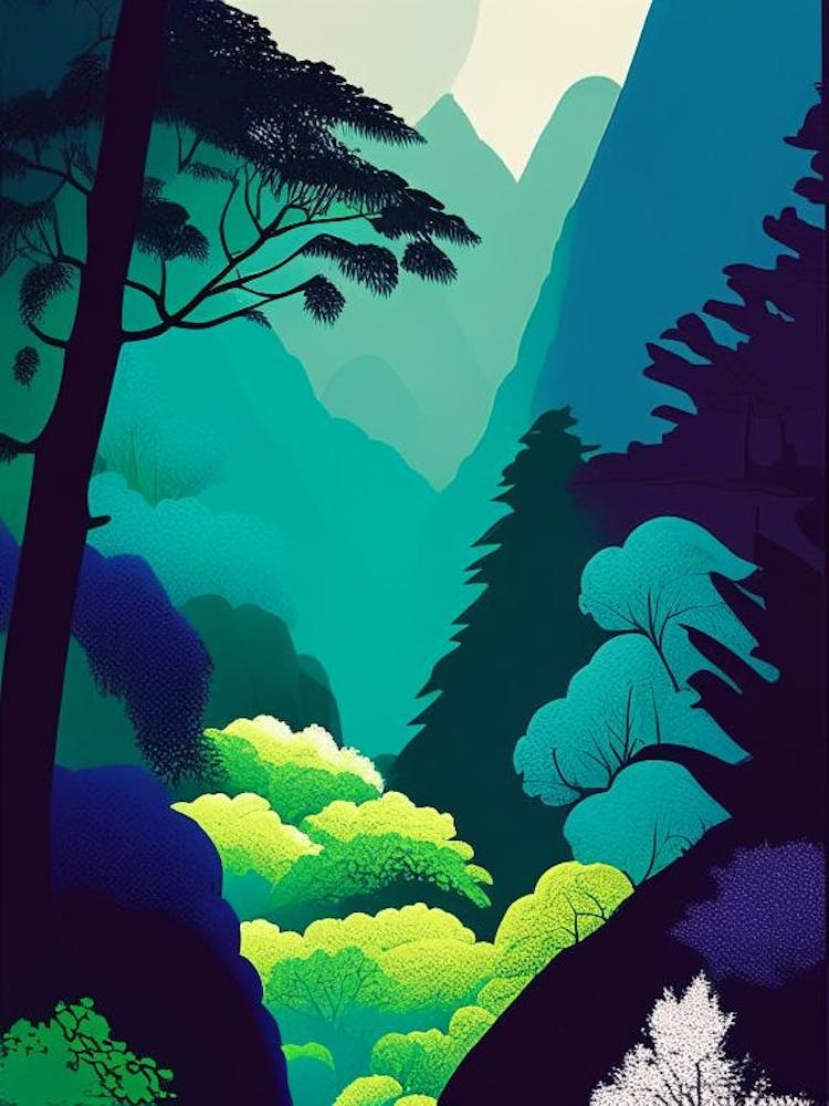 Zhangjiajie National Forest Park China Pop Matisse