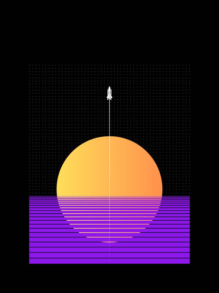 Sunset Over The Ocean 34
