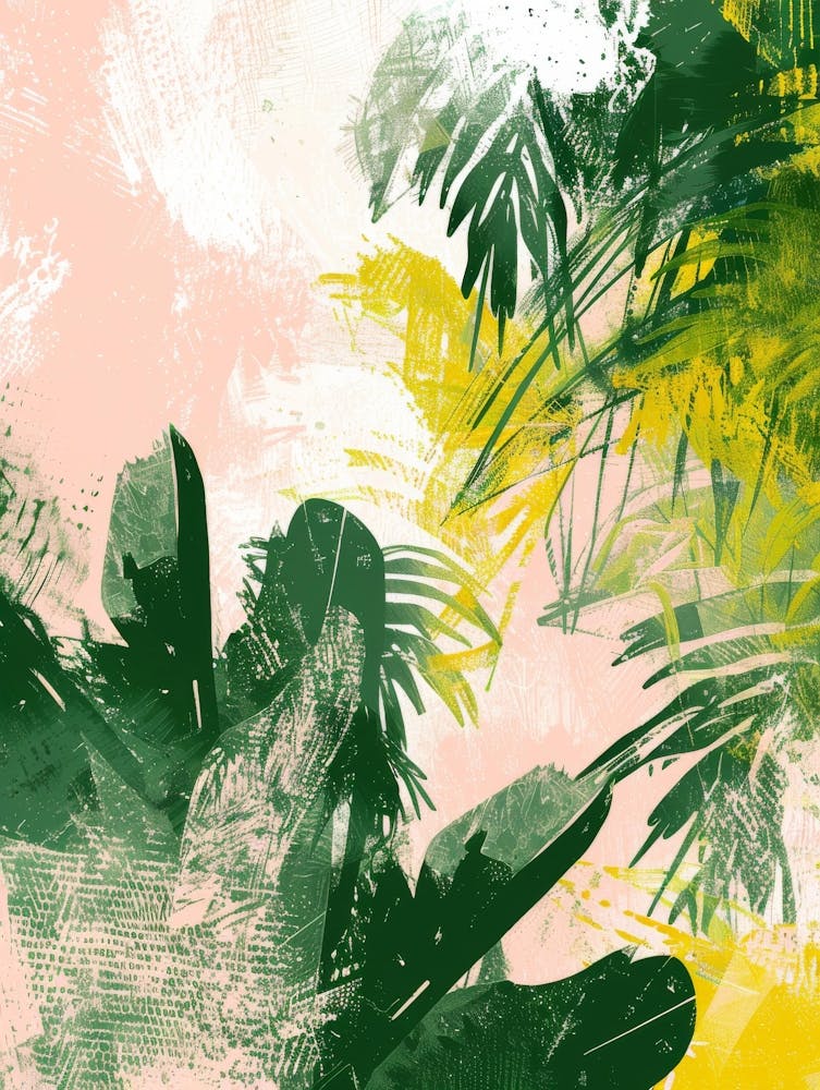 Tropical Palm Leaves 1