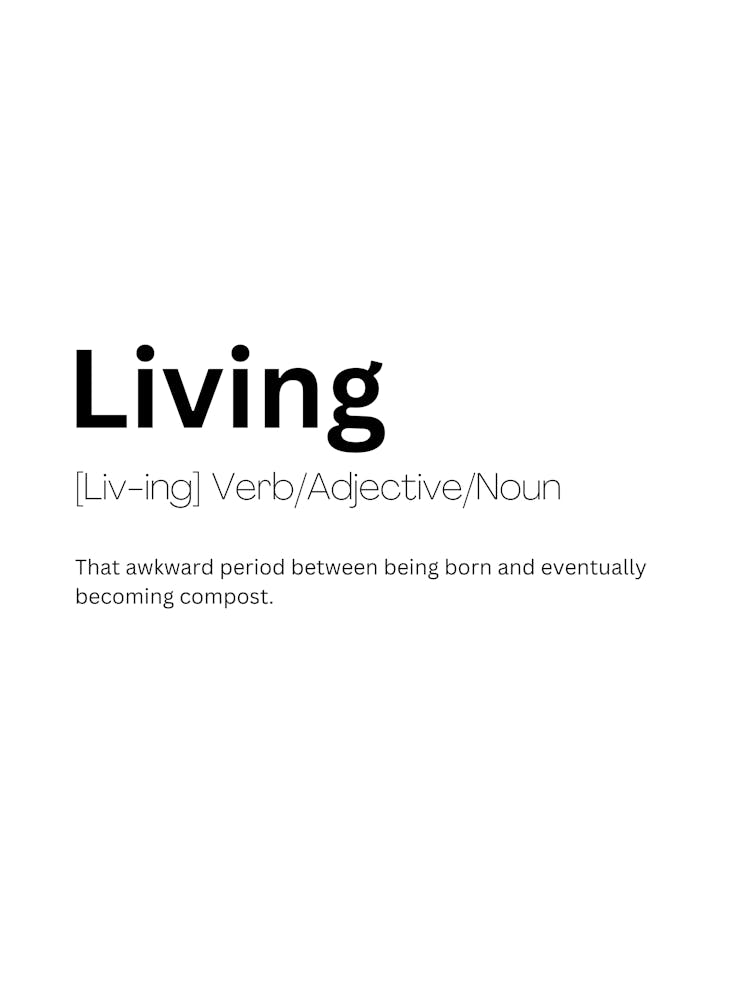 Living Definition Meaning