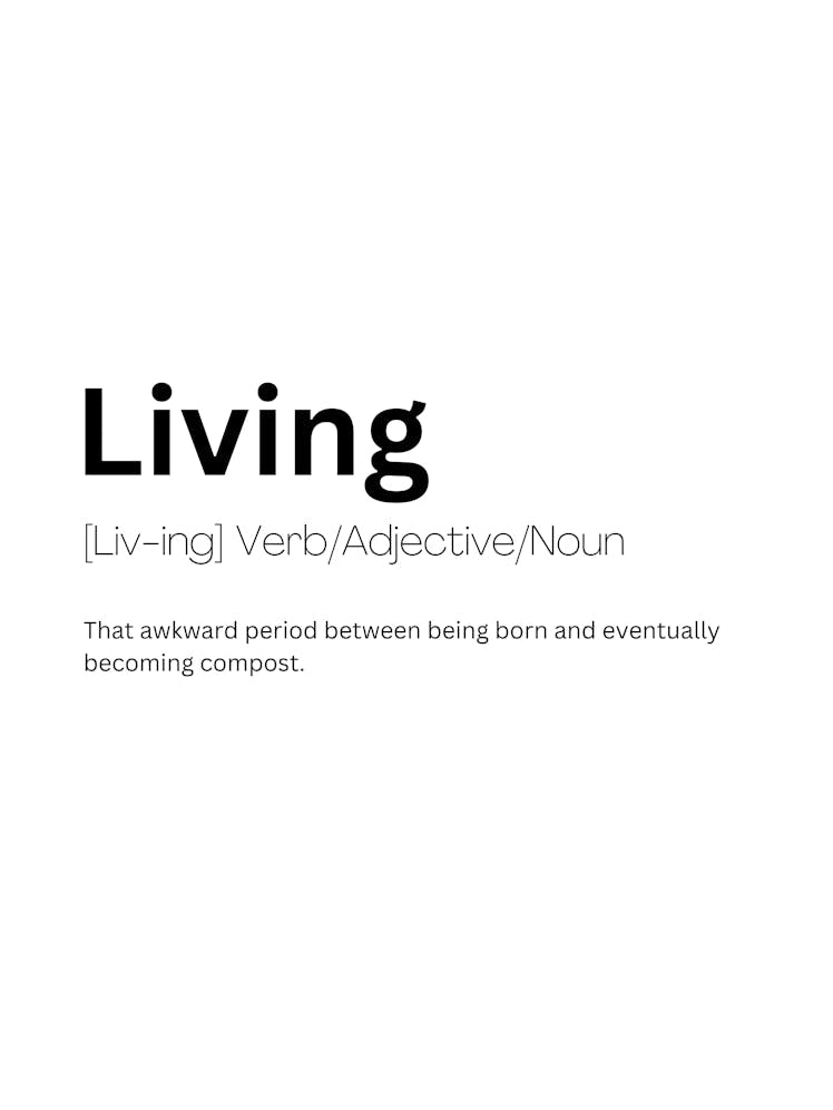 Living Definition Meaning