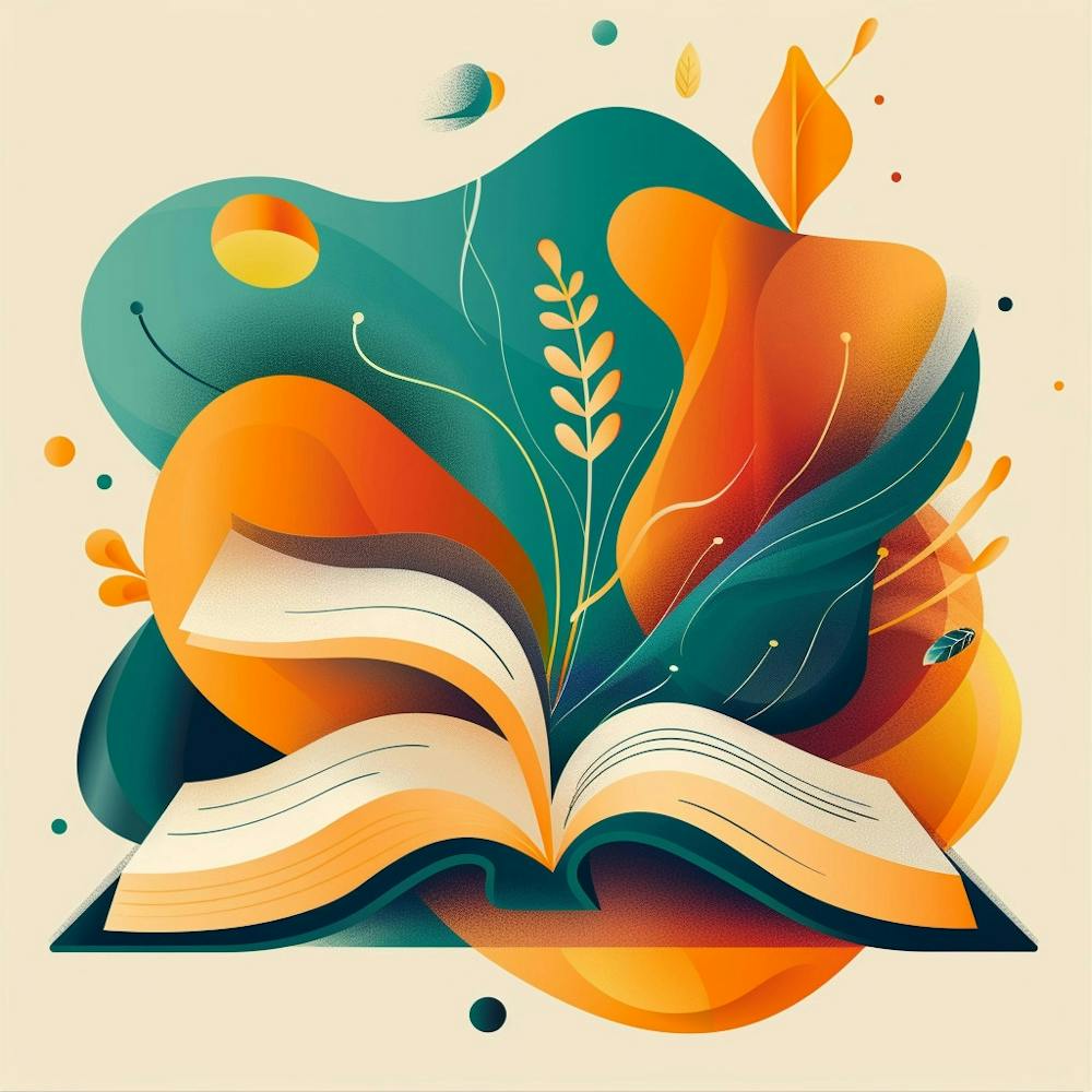 Open Book Illustration 2