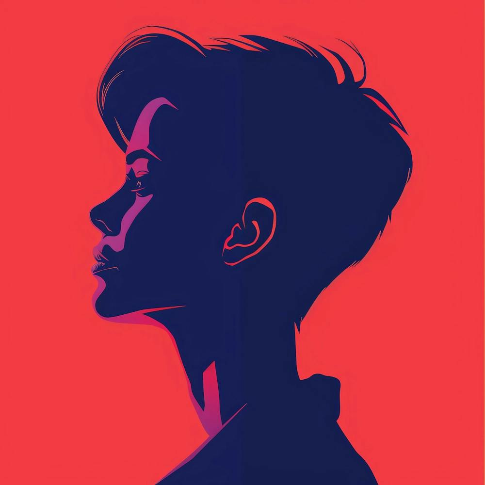 Silhouette Einer Frau 57