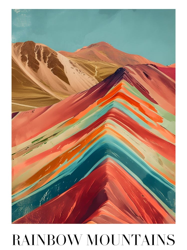 Rainbow Mountains Peru 1