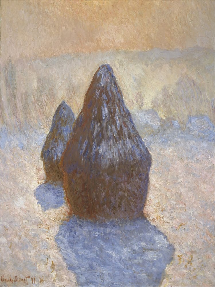 Meules Effet Neige (1891)
