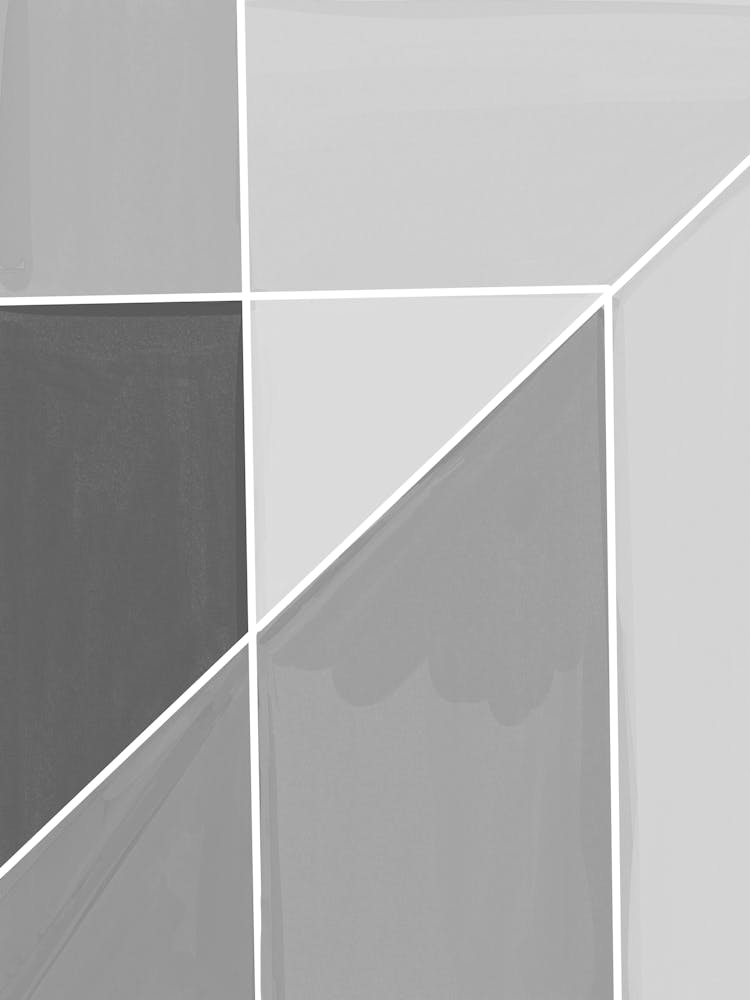 Grey And White Squares