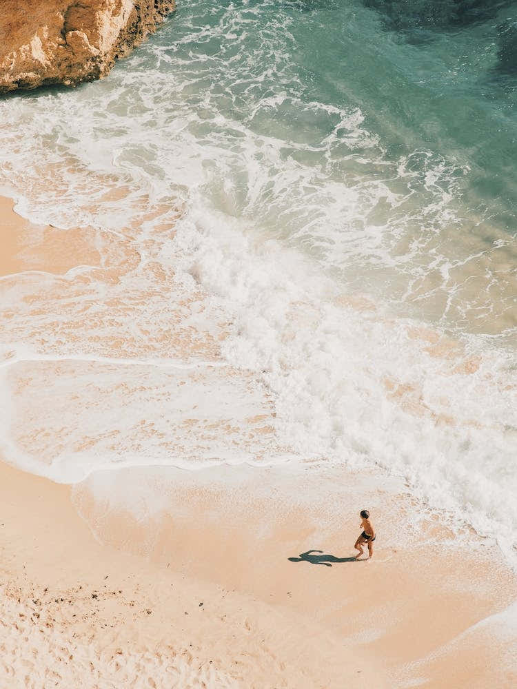Boy On Beach