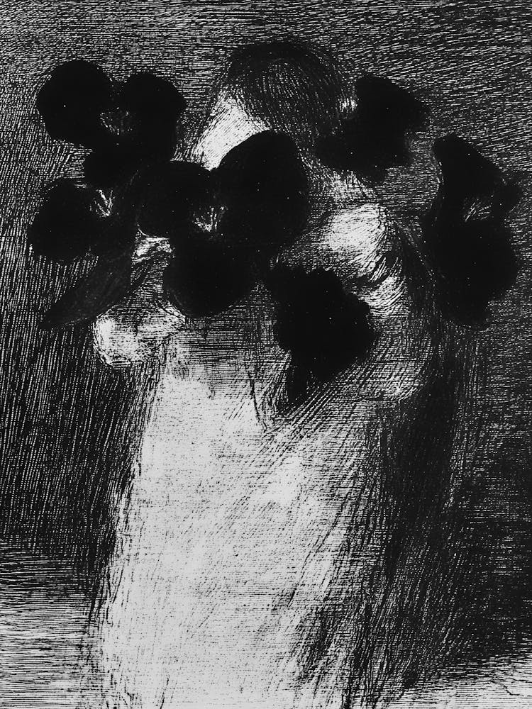 Woman With Flowers 2