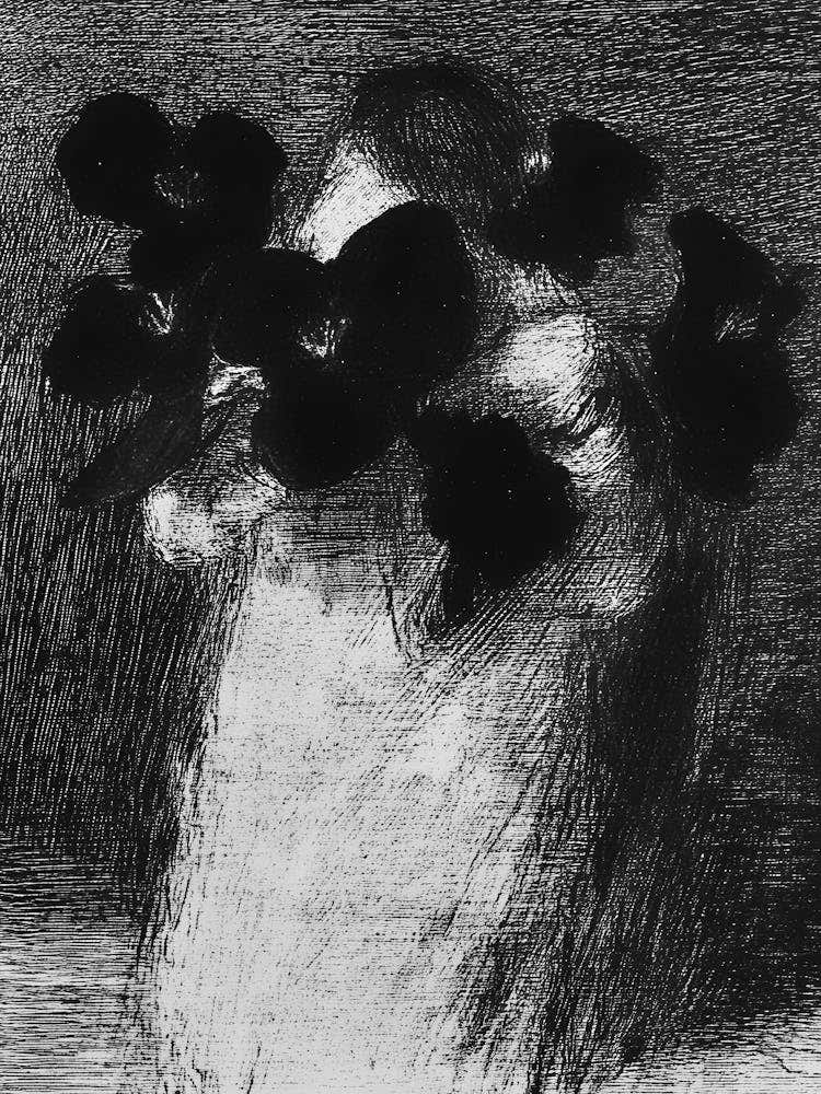 Woman With Flowers 2