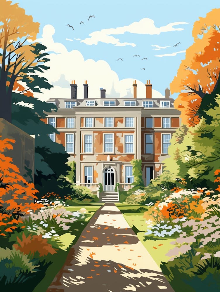 Mount Stewart House And Gardens Royaume-Uni Illustration 2