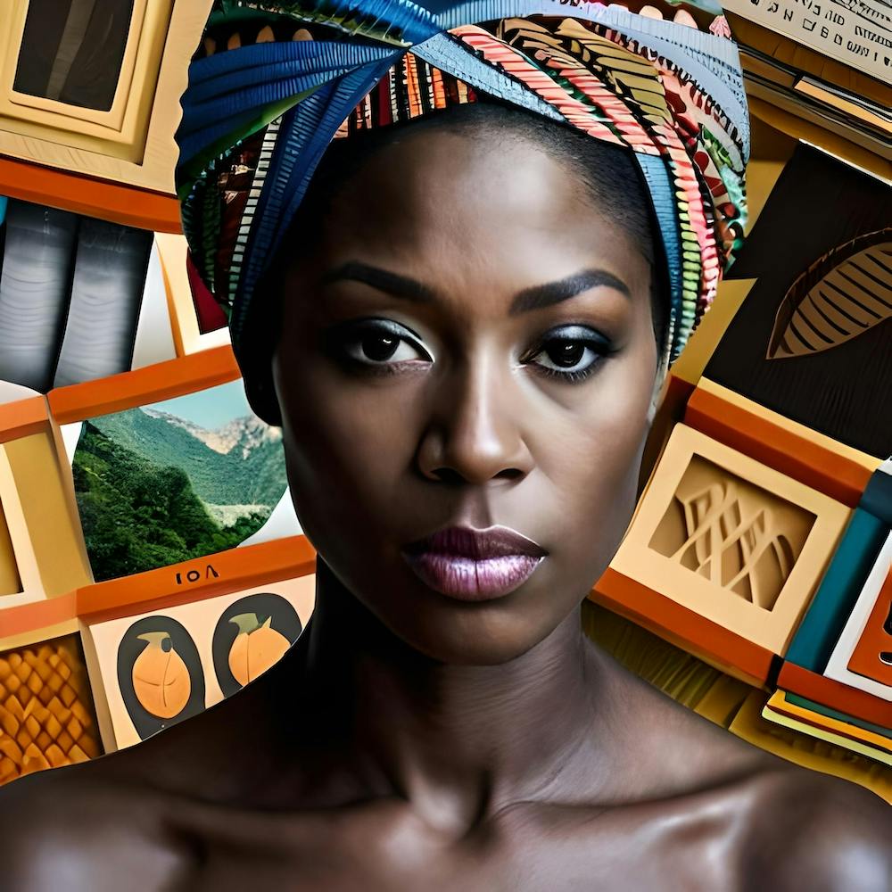 Portrait Of African Woman