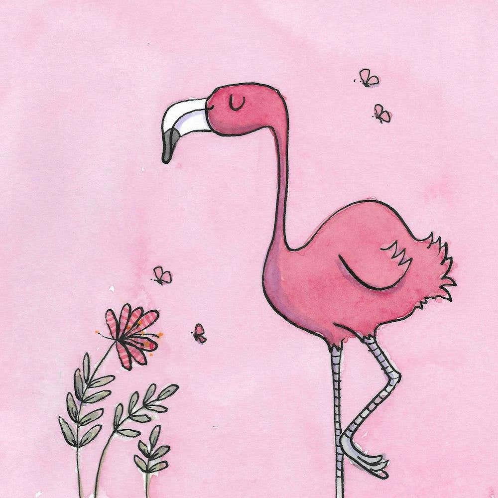 Fiona Flamingo Square