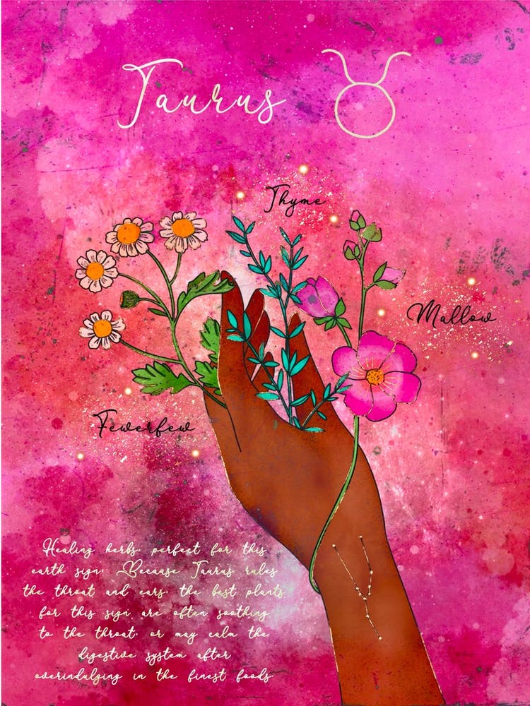 Taurus Healing Herbs