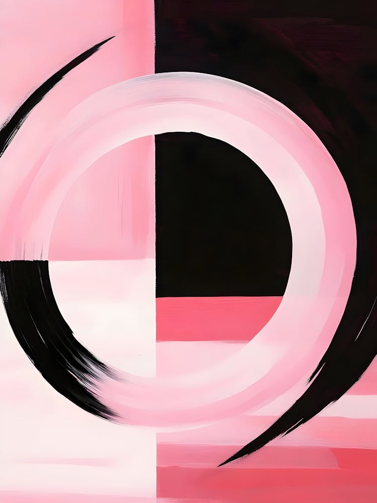 Abstract Pink Painting 3