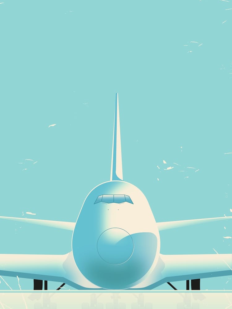Airplane On The Runway