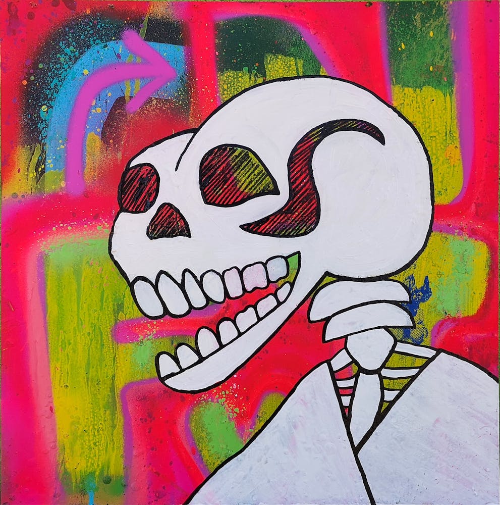 Fluoride Skull