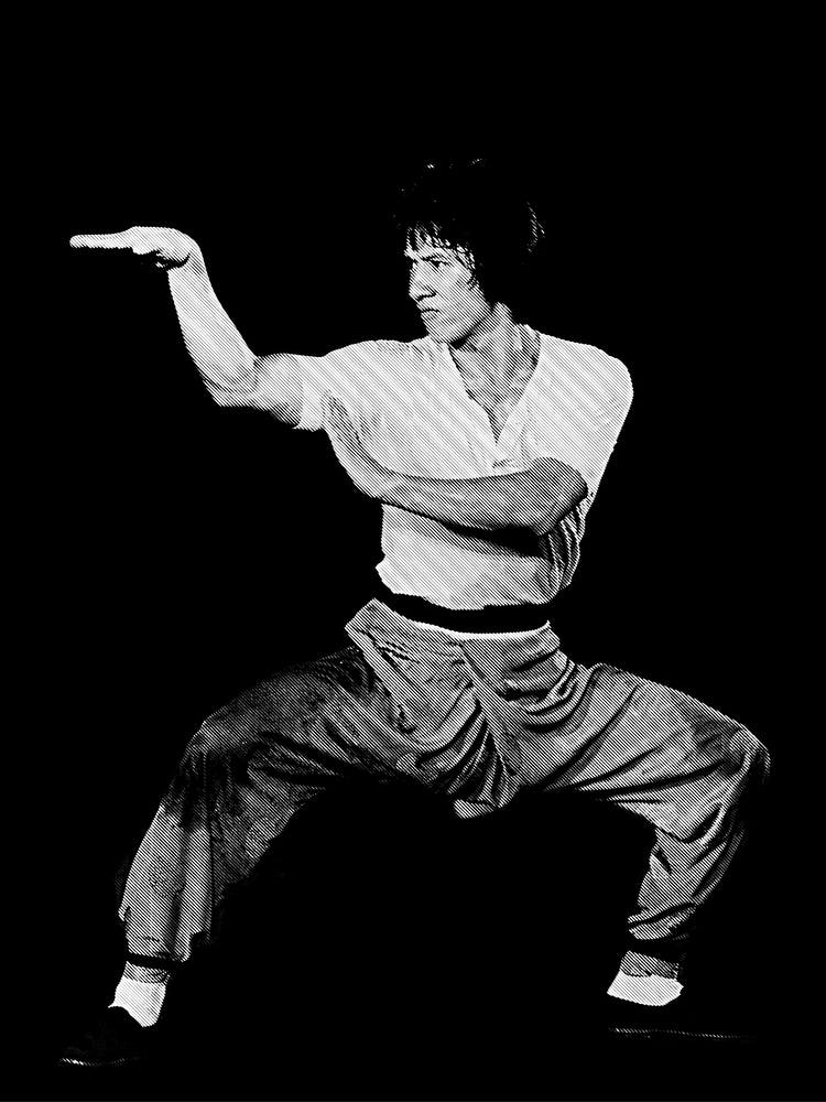 Jackie Chan Line Art Illustration 1