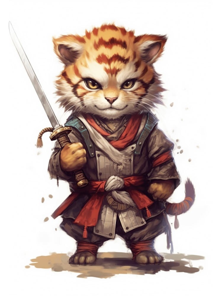 Samurai Cat 9