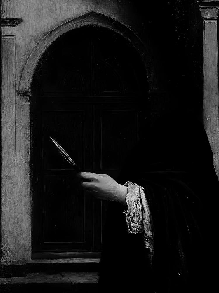 Woman Holding A Book