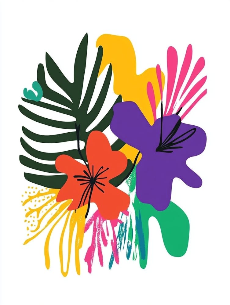 Tropical Flowers 1