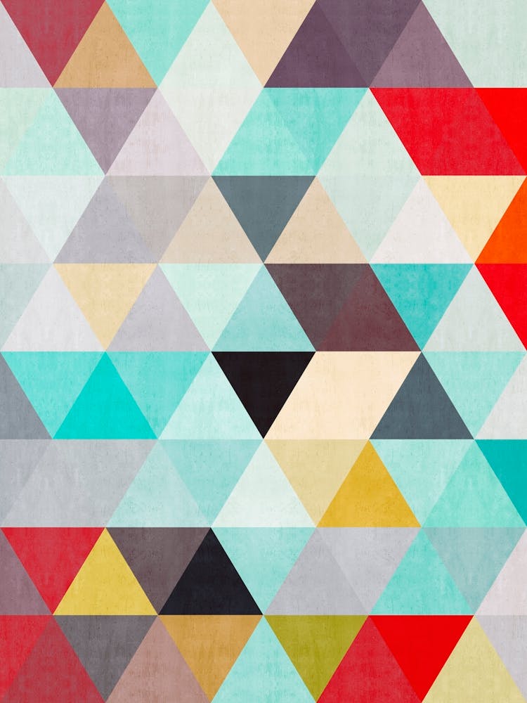 Bunte Dreiecke in Harmonie 5