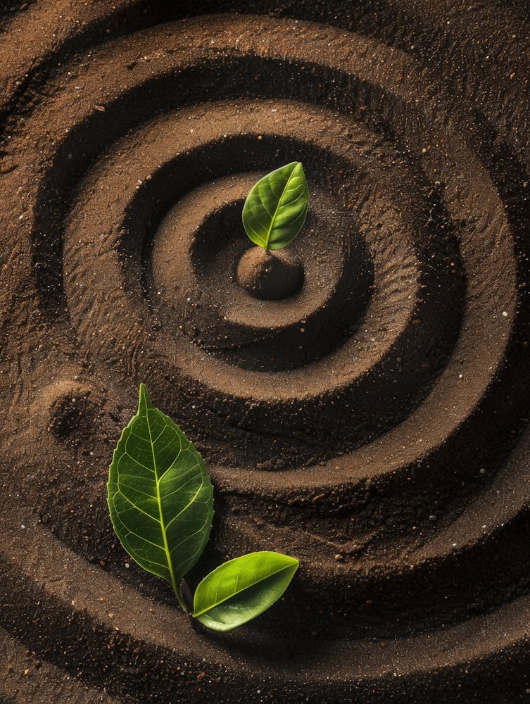 Spiral Sand - Nature