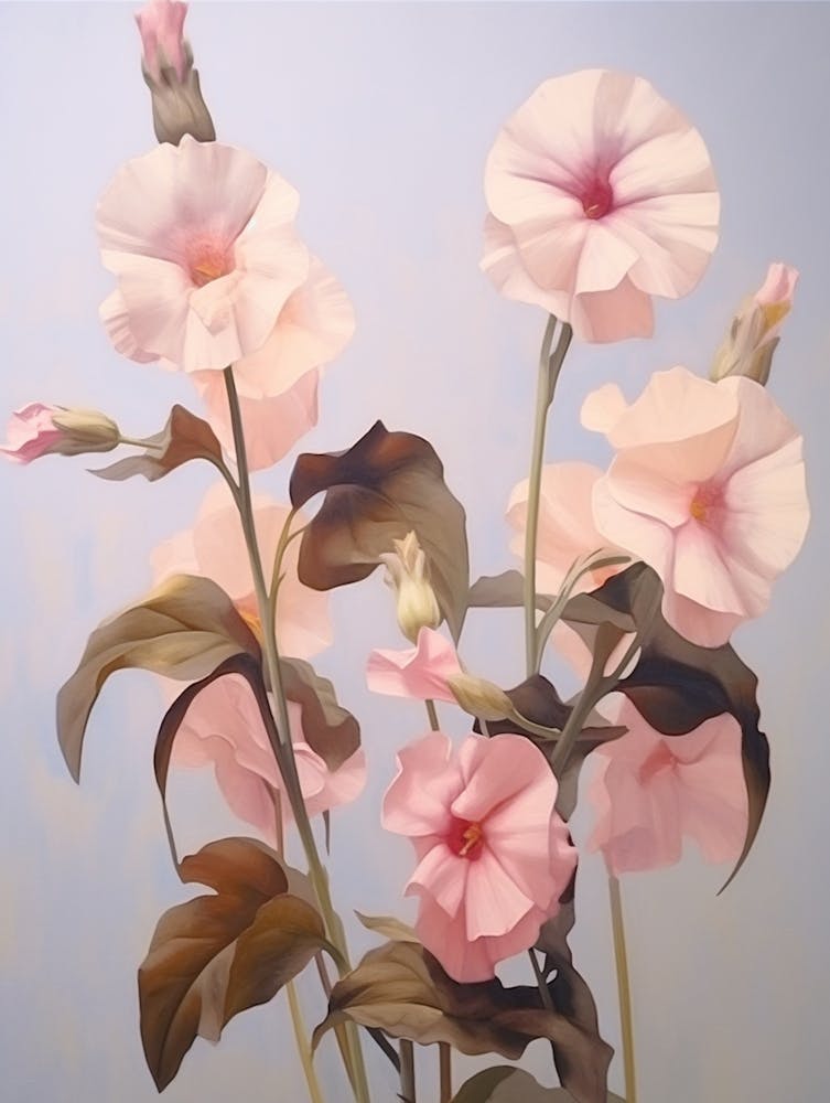 Floral Illustration Impatiens 1