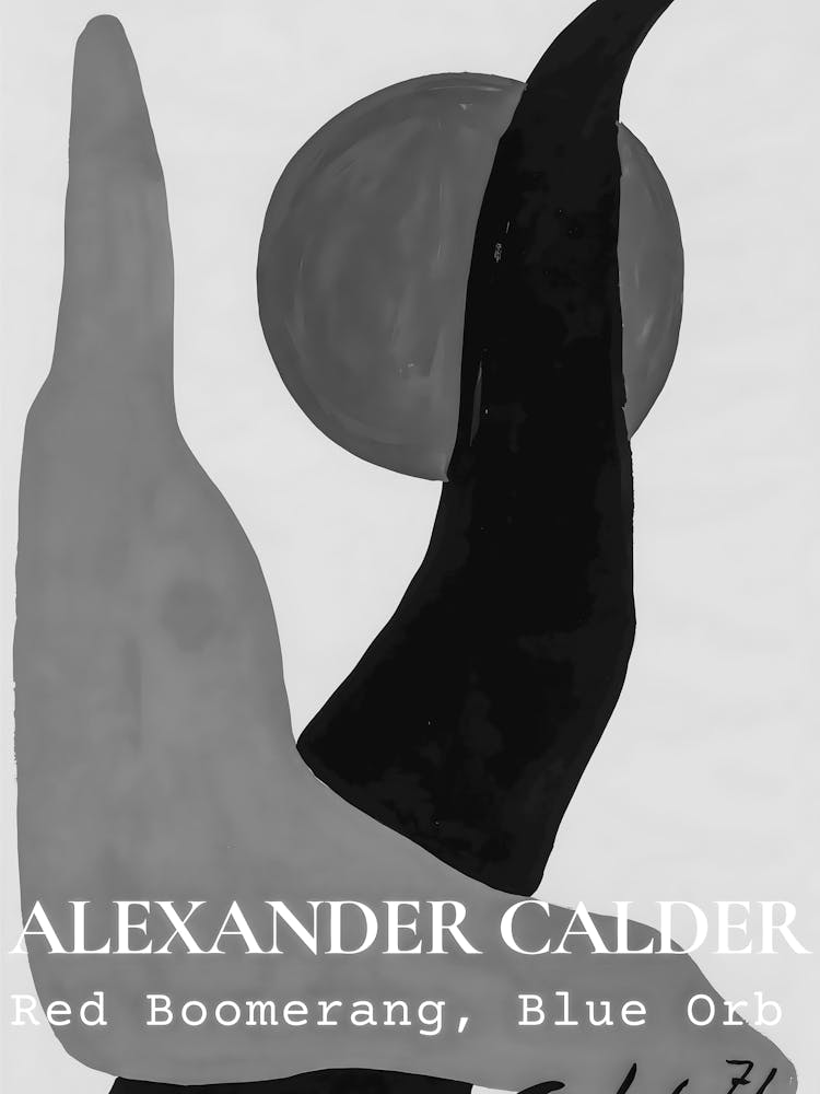 Alexander Calder Red Boomrang