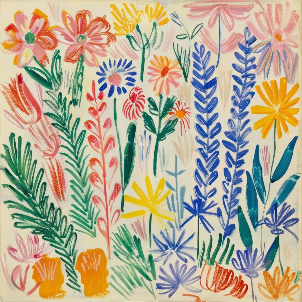 Floral Painting Matisse Style 10