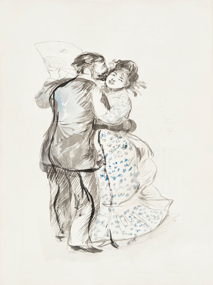 The Dance In The Country (1883), Pierre Auguste Renoir