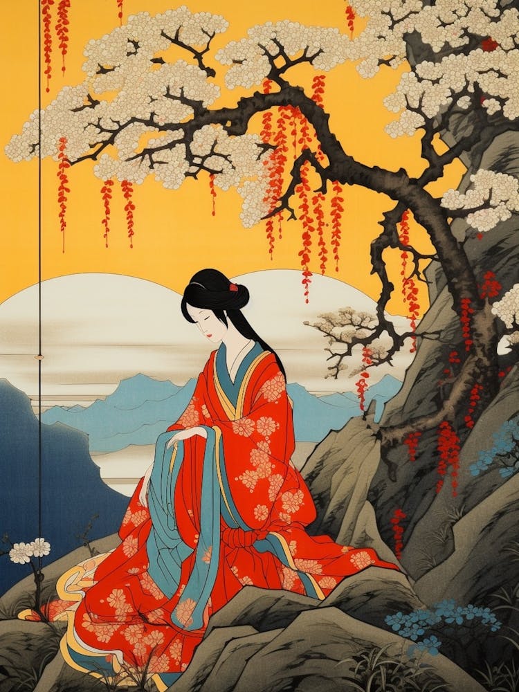 Miyako Jima, Japan Vintage Reisekunst 4
