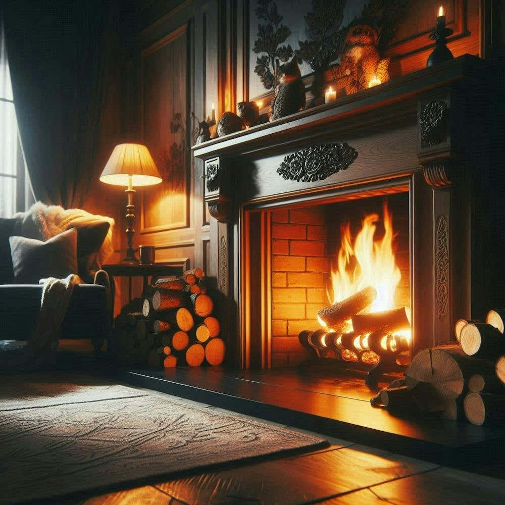 Fireplace Stock Videos & Royalty-Free Footage 1