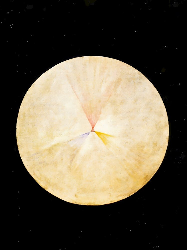 Hilma Af Klint Moon