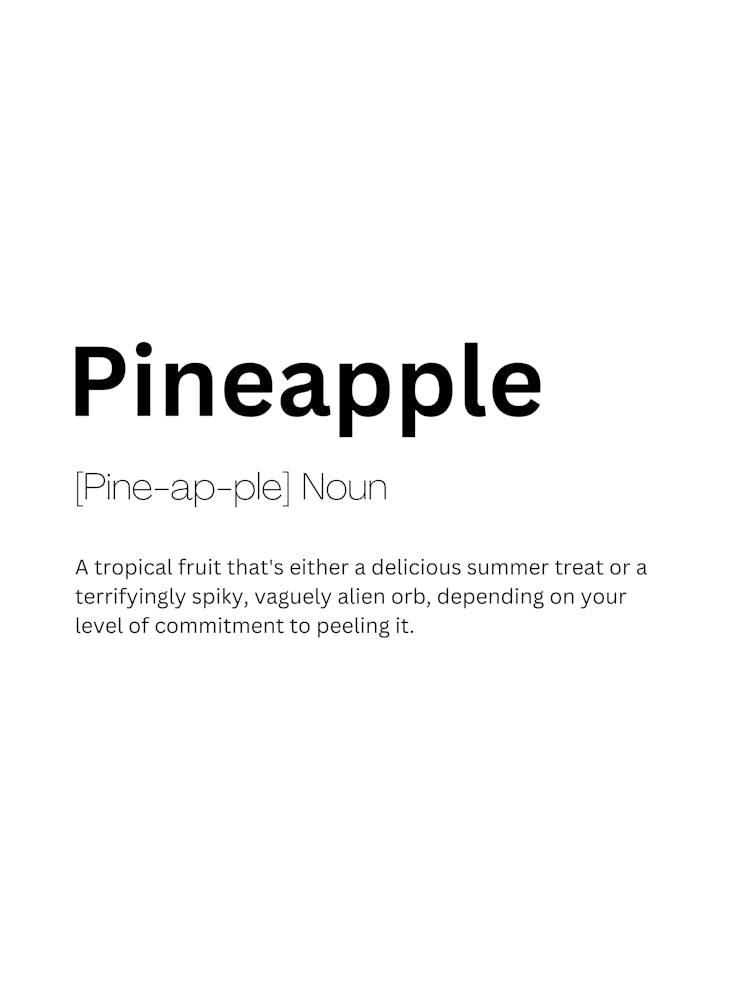 Pineapple Definition Meaning