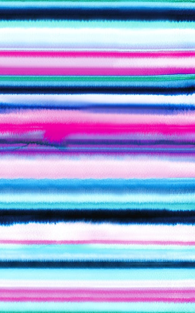 Farbverlauf-Streifen Aquarell Rosa