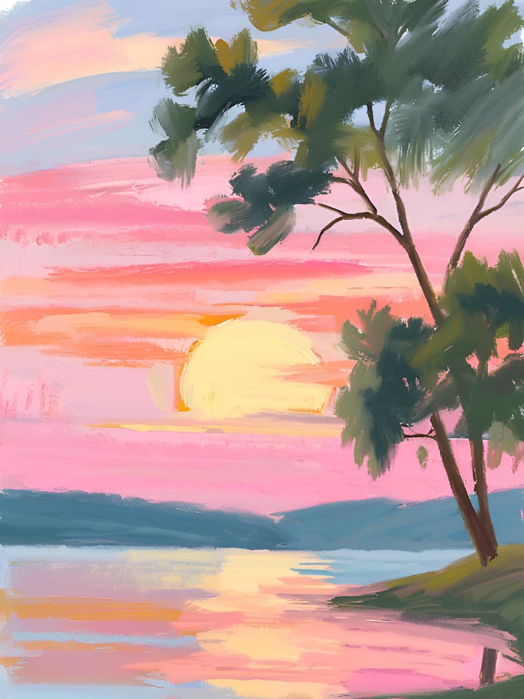 Sunset By The Lake 10