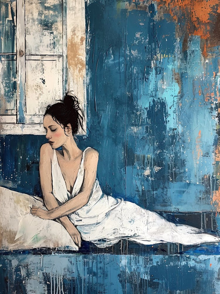 Enchanted Moon, Boho Art Style