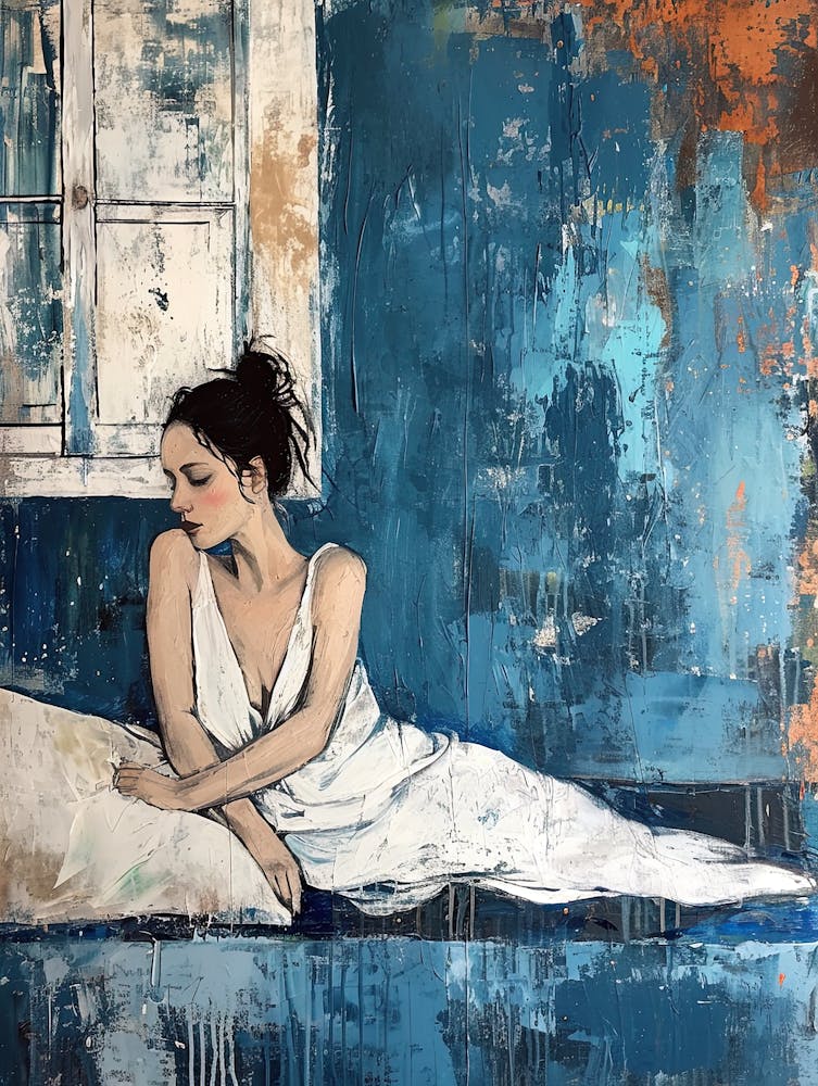 Enchanted Moon, Boho Art Style