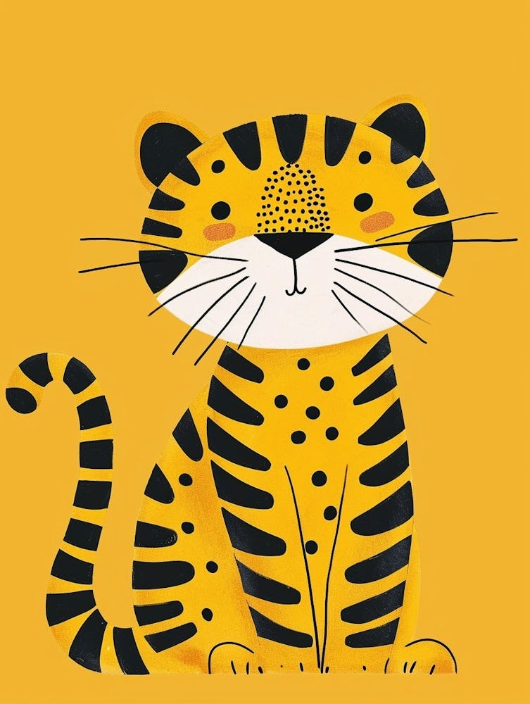 Yellow Bengal Tiger 2